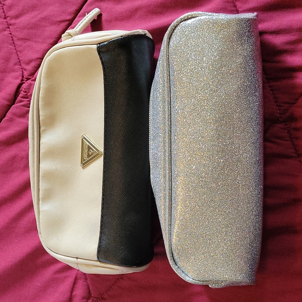 GUESS & JACLYN HILL makeup bag BUNDLE